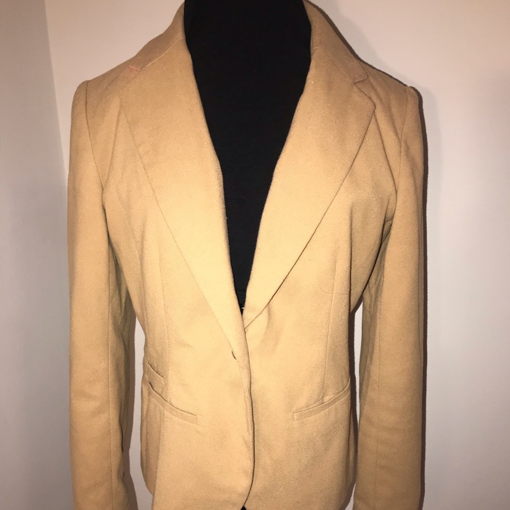 Tan blazer